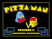 pizza-man pac-man parody